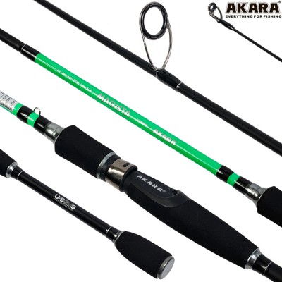 Спиннинг Akara Magista 762MHMF, углеволокно, штекерный, 2.28 м, тест: 10,5-35 г, 135 г Спиннинг Akara Magista 762MHMF, углеволокно, штекерный, 2.28 м, тест: 10,5-35 г, 135 г