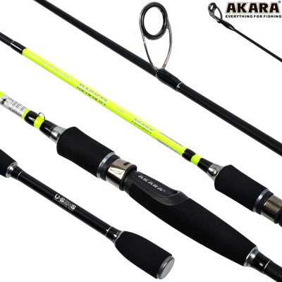 Спиннинг Akara Magista 762MMF, углеволокно, штекерный, 2.28 м, тест: 3,5-14 г, 126 г Спиннинг Akara Magista 762MMF, углеволокно, штекерный, 2.28 м, тест: 3,5-14 г, 126 г
