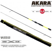 Спиннинг Akara Teuri MHS902 TX-30, углеволокно, штекерный, 2,7 м, тест: 14-35 г, 170 г