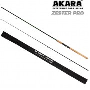 Спиннинг Akara Zester Pro H 240, углеволокно, штекерный, 2.4 м, тест: 15-40 г, 166 г