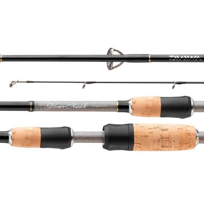 Спиннинг Daiwa Silver Creek Ultra Light Spin 6102 ULFS, углеволокно, штекерный, 2.05 м, тест: 3-14 г, 95 г Спиннинг Daiwa Silver Creek Ultra Light Spin 6102 ULFS, углеволокно, штекерный, 2.05 м, тест: 3-14 г, 95 г