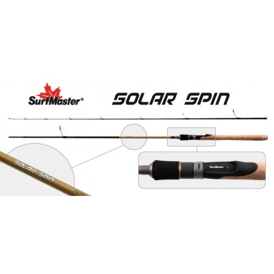 Спиннинг SURF MASTER Solar Spin-SP1125-240. углеволокно. штеккерный. 2.4 м. тест: 5.5-21 г . 130 г Спиннинг SURF MASTER Solar Spin-SP1125-240. углеволокно. штеккерный. 2.4 м. тест: 5.5-21 г . 130 г