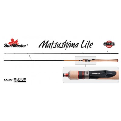 Спиннинг SURF MASTER Yamato Series Matsushima Lite TX-20-SM-YS5001-210. углеволокно. штеккерный. 2.1 м. тест: 2-7 г . 104 г Спиннинг SURF MASTER Yamato Series Matsushima Lite TX-20-SM-YS5001-210. углеволокно. штеккерный. 2.1 м. тест: 2-7 г . 104 г