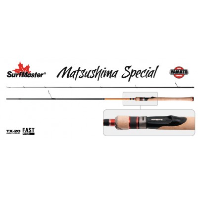 Спиннинг SURF MASTER Yamato Series Matsushima Special TX-20-SM-YS5003-244. углеволокно. штеккерный. 2.44 м. тест: 4-21 г . 133 г Спиннинг SURF MASTER Yamato Series Matsushima Special TX-20-SM-YS5003-244. углеволокно. штеккерный. 2.44 м. тест: 4-21 г . 133 г