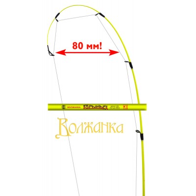 Спиннинг Волжанка Горыныч, 2.0 м, композит, тест: до 100 г, 150 г Спиннинг Волжанка Горыныч, 2.0 м, композит, тест: до 100 г, 150 г