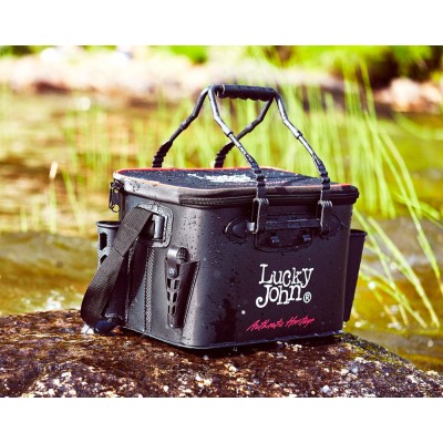 Сумка с держателями для удилищ Lucky John EVA 360х230х250 Сумка с держателями для удилищ Lucky John EVA 360х230х250