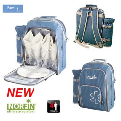 Термосумка Norfin ESLOV с посудой на 4 персоны Термосумка Norfin ESLOV с посудой на 4 персоны