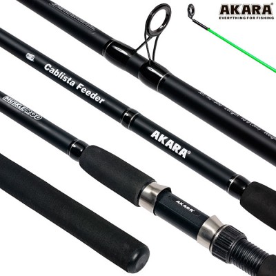 Удилище фидерное Akara Cablista Feeder. композит. 3.9 м. тест: 50-100-150 г. 400 г Удилище фидерное Akara Cablista Feeder. композит. 3.9 м. тест: 50-100-150 г. 400 г
