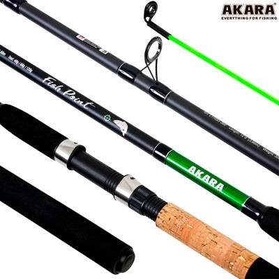 Удилище фидерное Akara L17033 Fish Point TX-20, углеволокно, 3.6 м, тест: 40-80-120 г, 350 г Удилище фидерное Akara L17033 Fish Point TX-20, углеволокно, 3.6 м, тест: 40-80-120 г, 350 г