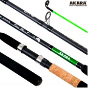 Удилище фидерное Akara L17033 Fish Point TX-20, углеволокно, 3.9 м, тест: 40-80-120 г, 370 г