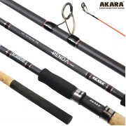 Удилище фидерное Akara Renda Feeder TX-20, углеволокно, 3.3 м, тест: 40-80-120 г, 350 г