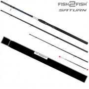 Удилище фидерное Fish2Fish Saturn 390, стекловолокно, 3.9 м, тест: 90-120-150 г, 510 г