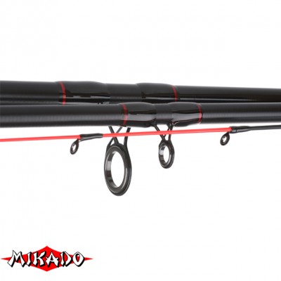 Удилище фидерное Mikado Hirameki Medium Heavy Feeder 360, углеволокно, 3.6 м, тест: до 150 гр , 345 г Удилище фидерное Mikado Hirameki Medium Heavy Feeder 360, углеволокно, 3.6 м, тест: до 150 гр , 345 г