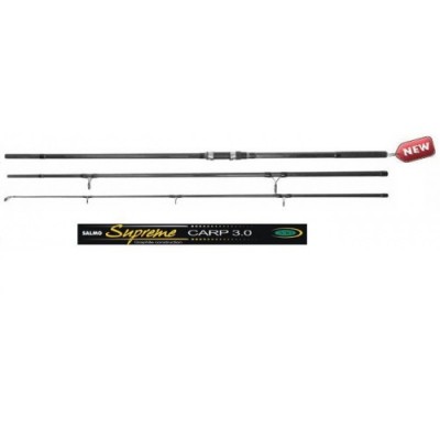 Удилище карповое SALMO SUPREME CARP 3.0 3.60 м, композит, тест 3,0lbs, 364 г Удилище карповое SALMO SUPREME CARP 3.0 3.60 м, композит, тест 3,0lbs, 364 г