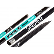 Удилище поплавочное без колец Salmo Sniper POLE MEDIUM MF 500, углеволокно, 5 м, тест: 5-20 г, 235 г