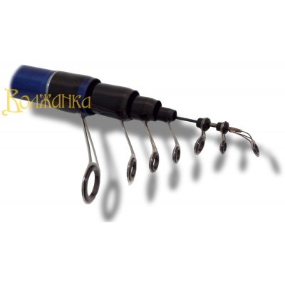 Удочка с кольцами Волжанка Рапира, 6.0 м, углеволокно, тест: до 25 г, 402 г Удочка с кольцами Волжанка Рапира, 6.0 м, углеволокно, тест: до 25 г, 402 г