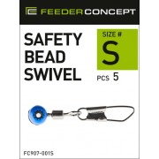 Вертлюги c застежкой для скользящей оснастки Feeder Concept FC907