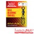 Вертлюги c застежкой и подшипником Lucky John Ball Bearing Swivel Вертлюги c застежкой и подшипником Lucky John Ball Bearing Swivel
