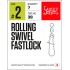 Вертлюги c застежкой Lucky John Rolling Swivel Fastlock Вертлюги c застежкой Lucky John Rolling Swivel Fastlock
