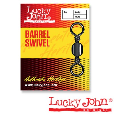 Вертлюги Lucky John Barrel Swivel Вертлюги Lucky John Barrel Swivel