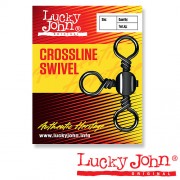 Вертлюги трехсторонние Lucky John Crossline Swivel