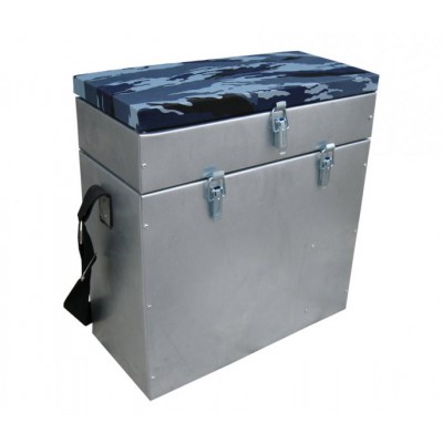 Ящик рыболовный оцинкованный для зимней рыбалки Тонар Helios 28л Ящик рыболовный оцинкованный для зимней рыбалки Тонар Helios 28л