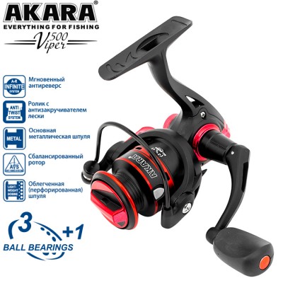 Безынерционная катушка Akara Viper 500 Безынерционная катушка Akara Viper 500