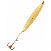 Блесна вертикальная зимняя Lucky John NAIL BLADE с цепочкой и тройником, 5 гр