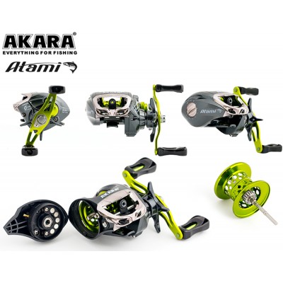 Катушка мультипликаторная Akara Atami AA20L Катушка мультипликаторная Akara Atami AA20L