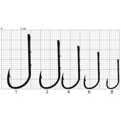 Крючки Cobra Allround CA129 Крючки Cobra Allround CA129