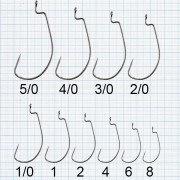 Крючки Mikado Sensual Offset Worm I