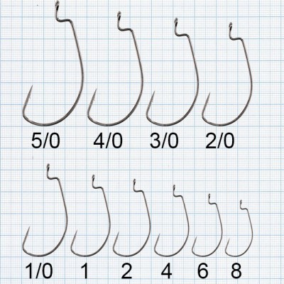 Крючки Mikado Sensual Offset Worm I Крючки Mikado Sensual Offset Worm I