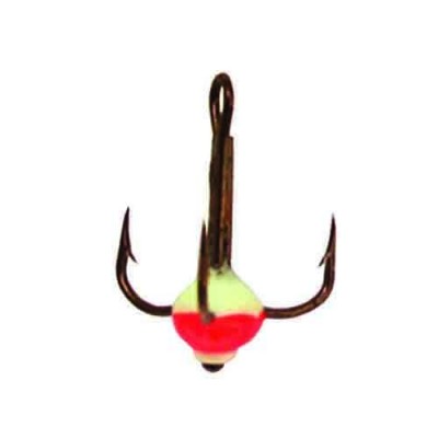 Крючки-тройники для приманок Lucky John с каплей цветной LJ99080-** Крючки-тройники для приманок Lucky John с каплей цветной LJ99080-**