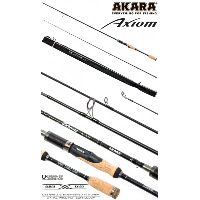 Спиннинг Akara Axiom M, углеволокно, штекерный, 2.70 м, тест: 6-28 г, 156 г Спиннинг Akara Axiom M, углеволокно, штекерный, 2.70 м, тест: 6-28 г, 156 г