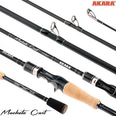 Спиннинг Akara Machete Cast MH 210, углеволокно, штеккерный, 2.1 м, тест: 17-45 гр. 124 г Спиннинг Akara Machete Cast MH 210, углеволокно, штеккерный, 2.1 м, тест: 17-45 гр. 124 г