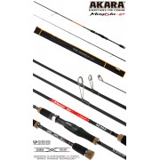 Спиннинг Akara Magista GT 702M, углеволокно, штекерный, 2.1 м, тест: 5,5-27 г, 120 г