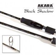 Спиннинг Akara SL1001 Black Shadow 762MLF TX-30, углеволокно, штекерный, 2.3 м, тест: 3,5-10,5 г, 115 г