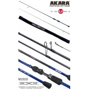 Спиннинг Akara Teuri MLS762 TX-30, углеволокно, штекерный, 2,3 м, тест: 5,5-17,5 г, 106 г