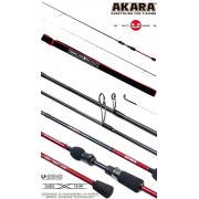 Спиннинг Akara Teuri ULS702 TX-30, углеволокно, штекерный, 2,1 м, тест: 0,6-7 г, 83 г
