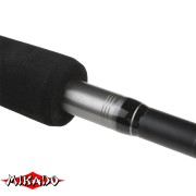 Спиннинг Mikado Black Stone M Spin 240, углеволокно, штекерный, 2.4м, тест: 5-25г, 157г
