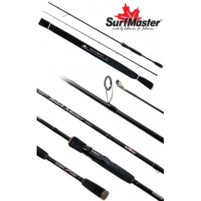 Спиннинг Surf Master Twich Master MH, углепластик, штекерный, 1,98 м, тест: 10,5-28 г, 116 г Спиннинг Surf Master Twich Master MH, углепластик, штекерный, 1,98 м, тест: 10,5-28 г, 116 г