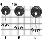 Стопоры резиновые Feeder Concept Rubber Stops XL 5 шт.
