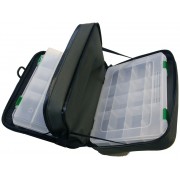 Сумка для рыбаловных снастей плечевая с двумя коробками ХСН