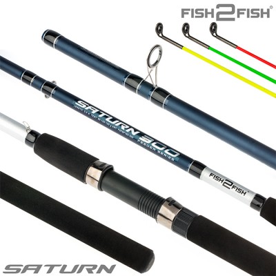 Удилище фидерное Fish2Fish Saturn 330, стекловолокно, 3.3 м, тест: 90-120-150 г, 455 г Удилище фидерное Fish2Fish Saturn 330, стекловолокно, 3.3 м, тест: 90-120-150 г, 455 г