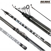 Удочка с кольцами Akara Crystal Bolo 6 м, углеволокно, тест: 10-30 г, 400 г