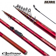 Удочка с кольцами Akara Optima Compact 5 м, углеволокно, тест: 10-30 г, 340 г