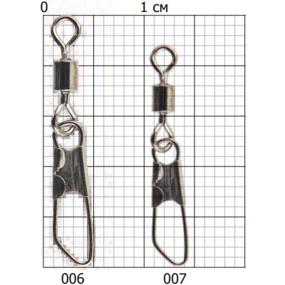 Вертлюги c застежкой Feeder Concept FC906 Вертлюги c застежкой Feeder Concept FC906
