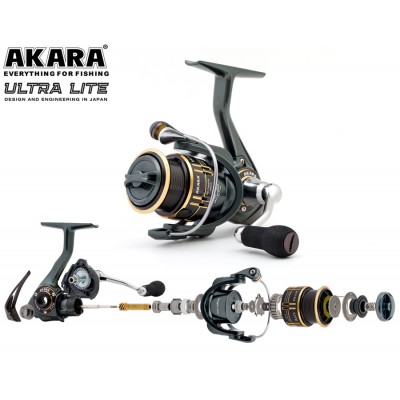 Безынерционная катушка Akara Ultra Lite 2000 Безынерционная катушка Akara Ultra Lite 2000