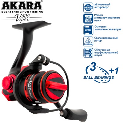 Безынерционная катушка Akara Viper 500 Безынерционная катушка Akara Viper 500