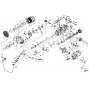 Безынерционная катушка Daiwa 19 Black Widow BR LT 5000